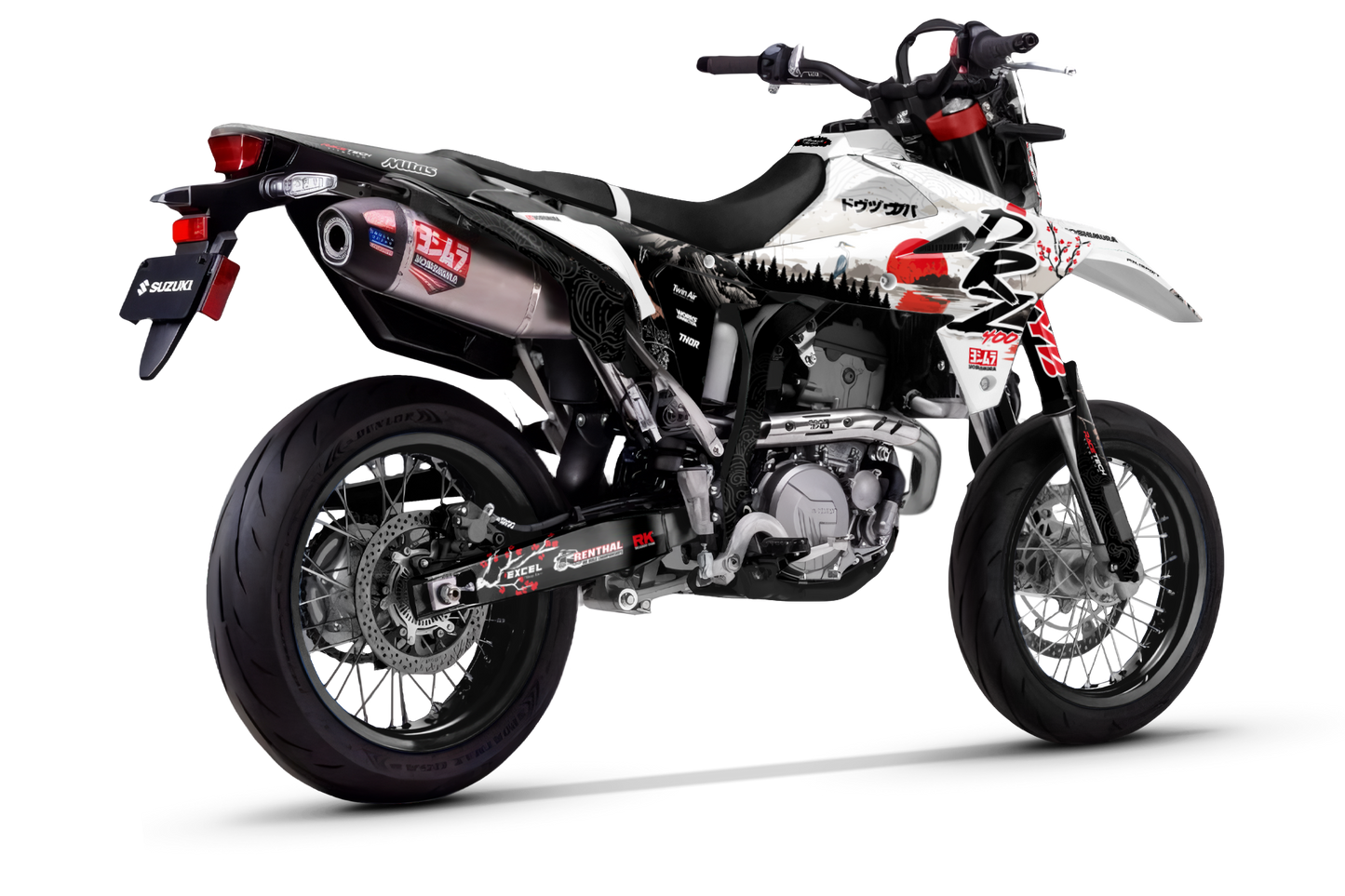 Suzuki DR-Z4S & SM 2025 Aomori Graphics Kit