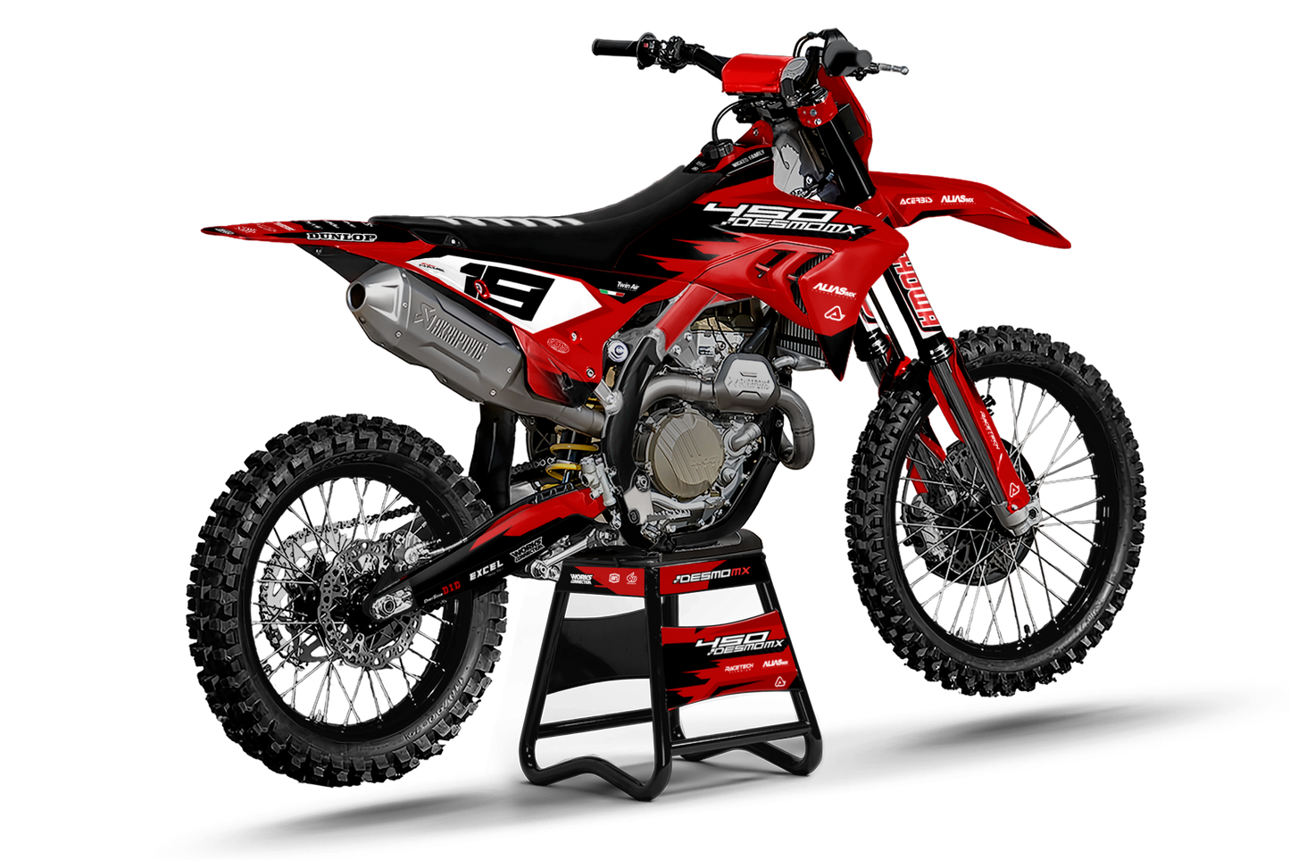 Ducati Ferrara Graphics Kit - Desmo 250 MX 450 MX