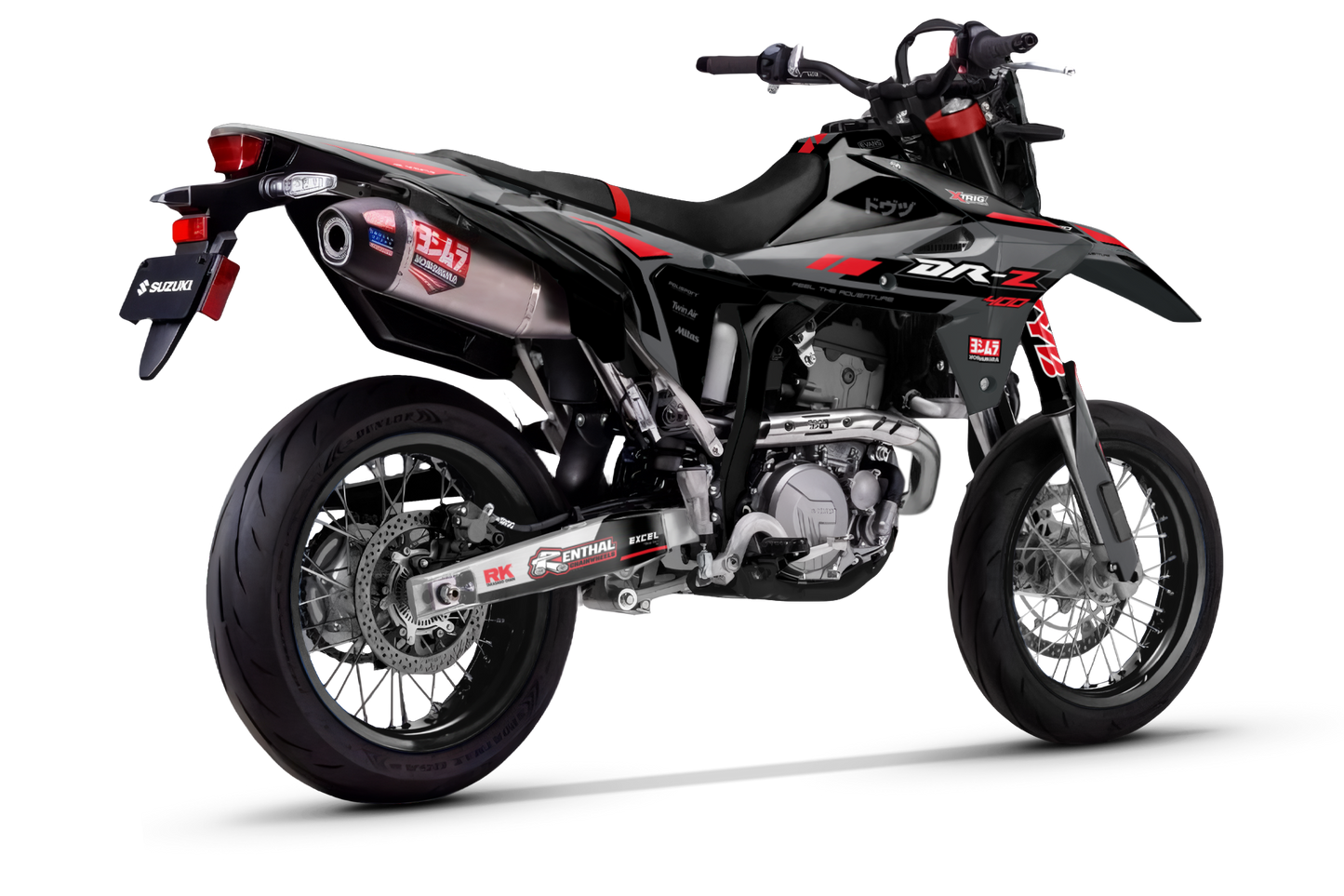 Suzuki DR-Z4S & SM 2025 Yokohama Graphics Kit