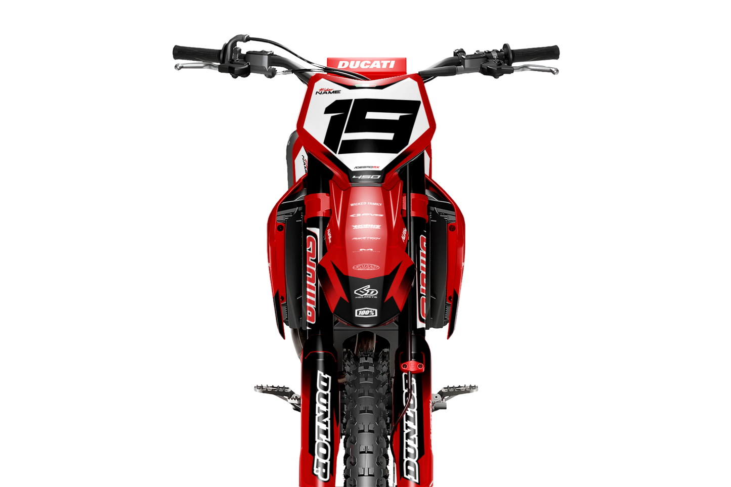 Ducati Ferrara Graphics Kit - Desmo 250 MX 450 MX