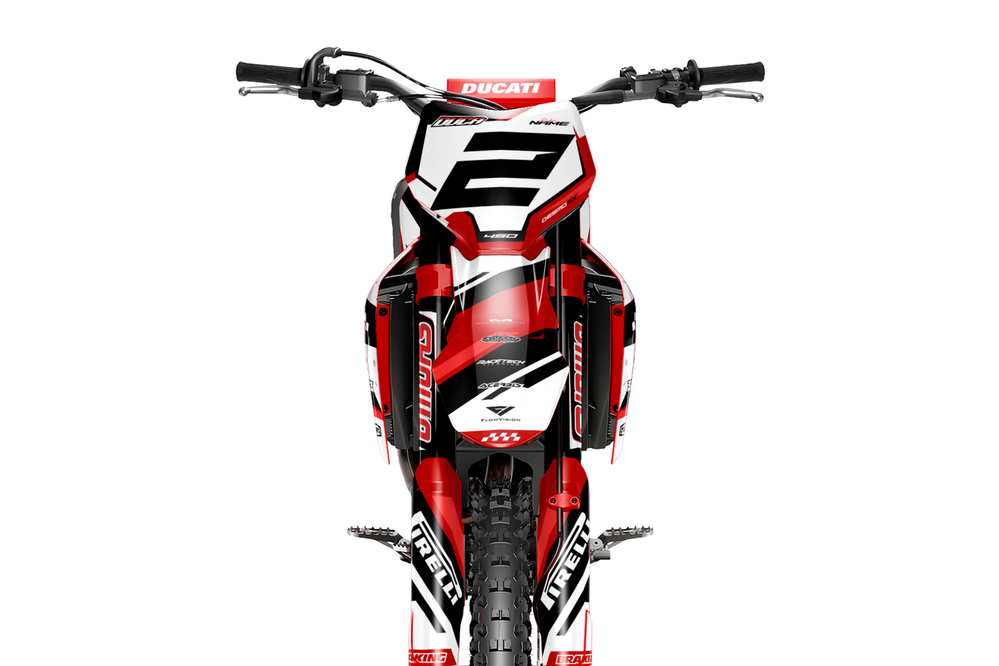 Ducati Venezia Graphics Kit - Desmo 250 MX 450 MX
