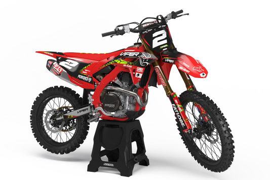 Honda Viper Graphics Kit - CRF50 CRF110 CR125 CR250 CRF250r CRF450r CRF450RL CRF450RX CRF300L