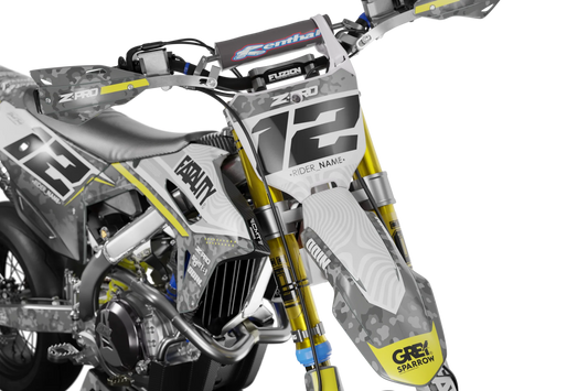 Honda Warfare Graphics Kit - CRF50 CRF110 CR125 CR250 CRF250r CRF450r CRF450RL CRF450RX CRF300L