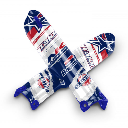 Washington Yamaha YZ 250F WR 250F YZ 450F WR 450F YZ 250 FX YZ 450 FX Lower Fork Guard Bolt-On Plastic & Graphics Kit
