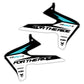 Radiator Shroud Graphics Kit - Fits Triumph TF 250-X, TF 450-X