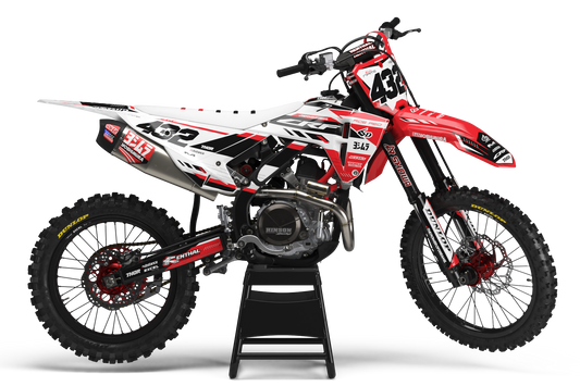 Honda Burketown Graphics Kit - CRF50 CRF110 CR125 CR250 CRF250r CRF450r CRF450RL CRF450RX CRF300L