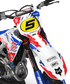 Honda Kashiwa Graphics Kit - CRF50 CRF110 CR125 CR250 CRF250r CRF450r CRF450RL CRF450RX CRF300L