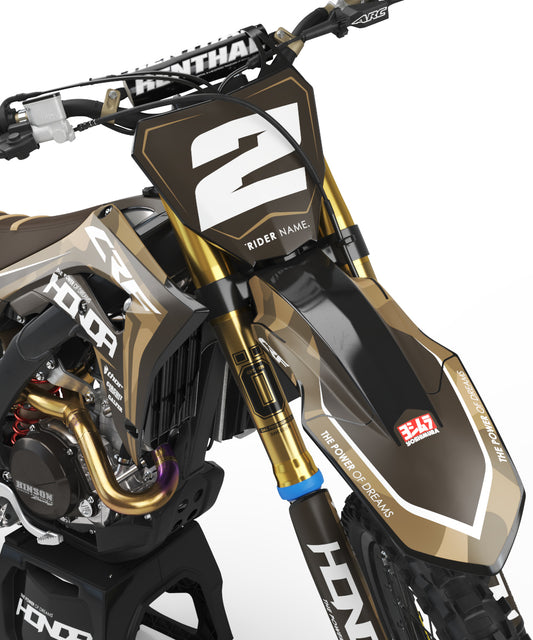 Honda Lightening v2 Graphics Kit - CRF50 CRF110 CR125 CR250 CRF250r CRF450r CRF450RL CRF450RX CRF300L