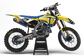 Honda Sahara Graphics Kit - CRF50 CRF110 CR125 CR250 CRF250r CRF450r CRF450RL CRF450RX CRF300L