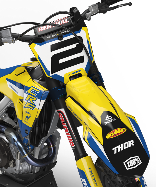 Honda Sahara Graphics Kit - CRF50 CRF110 CR125 CR250 CRF250r CRF450r CRF450RL CRF450RX CRF300L
