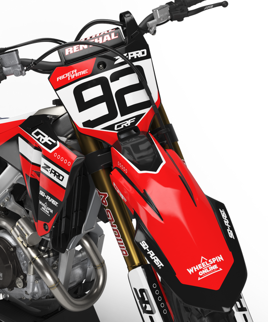 Honda Terminal Graphics Kit - CRF50 CRF110 CR125 CR250 CRF250r CRF450r CRF450RL CRF450RX CRF300L