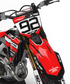 Honda Terminal Graphics Kit - CRF50 CRF110 CR125 CR250 CRF250r CRF450r CRF450RL CRF450RX CRF300L