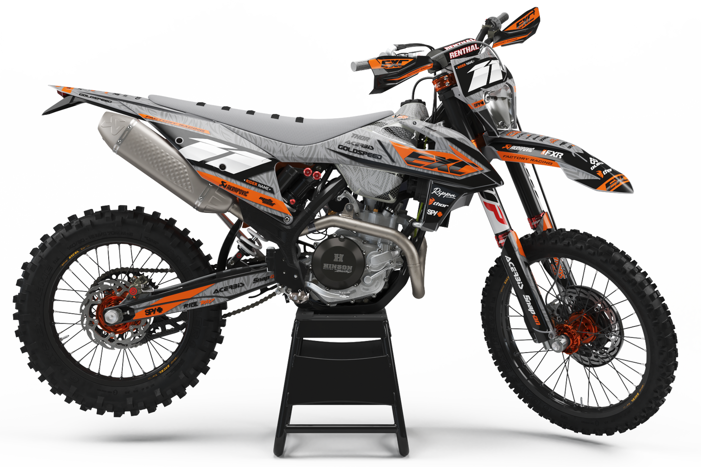 KTM Salzburg Graphics Kit - SX50 SX65 SX85 SX SXF EXC XC EXCF Six Days 125