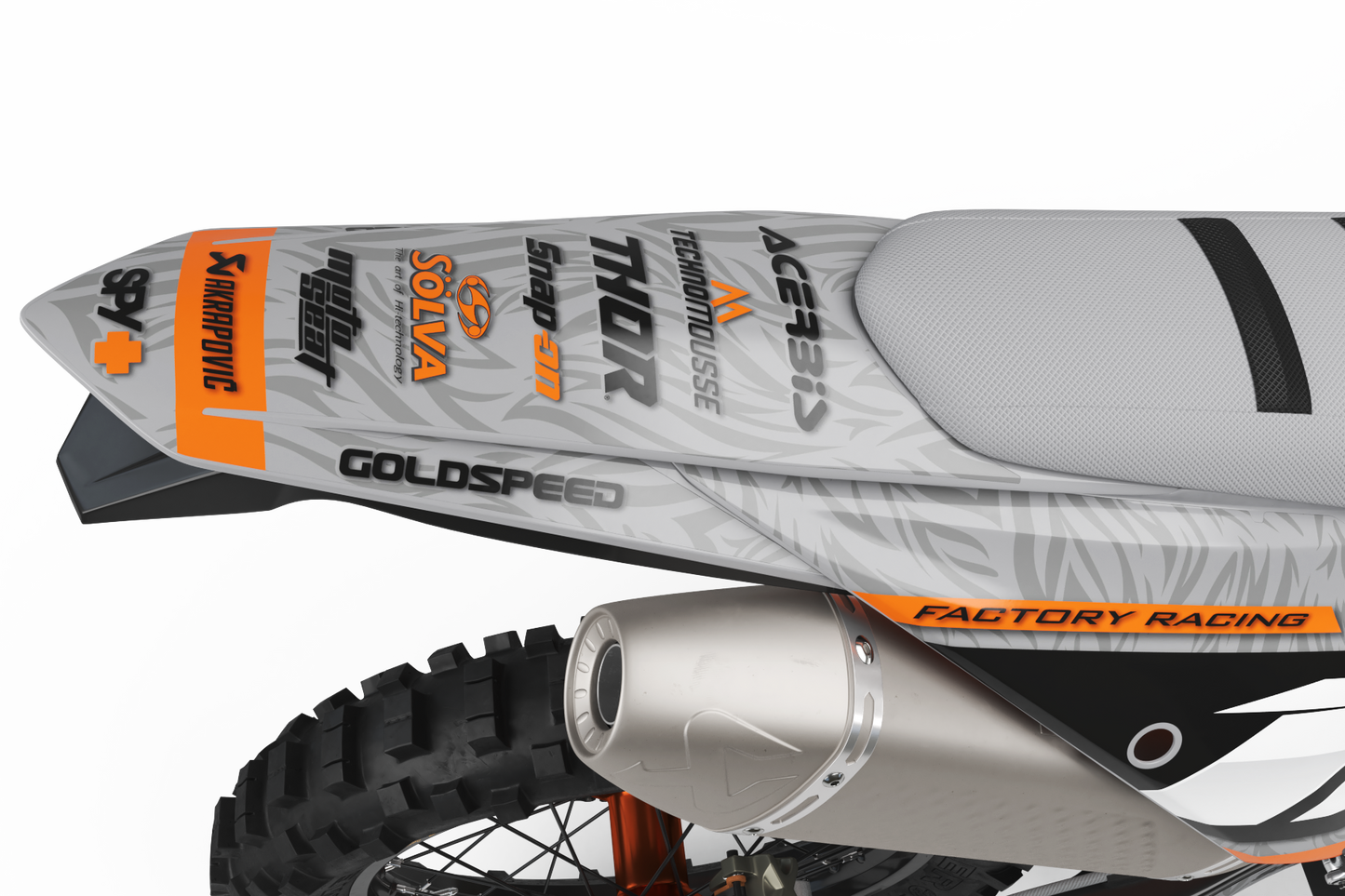 KTM Salzburg Graphics Kit - SX50 SX65 SX85 SX SXF EXC XC EXCF Six Days 125