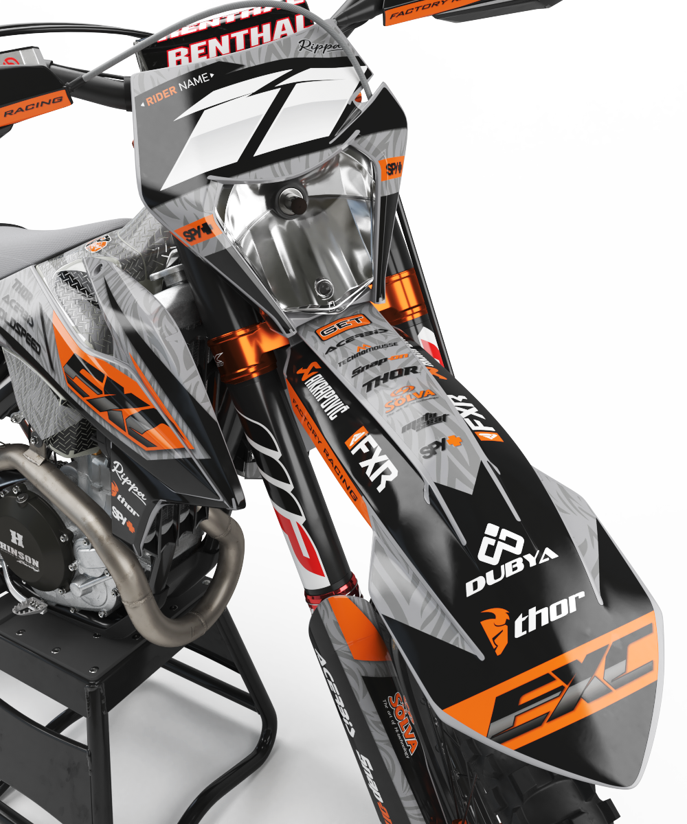 KTM Salzburg Graphics Kit - SX50 SX65 SX85 SX SXF EXC XC EXCF Six Days 125