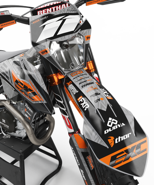 KTM Salzburg Graphics Kit - SX50 SX65 SX85 SX SXF EXC XC EXCF Six Days 125