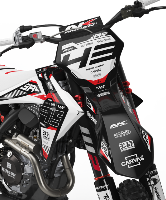 GasGas Brisbane Graphics Kit - MC50 MC65 MC85 SM700 ES700 MC250F MC350F MC450F EC250F EC350F