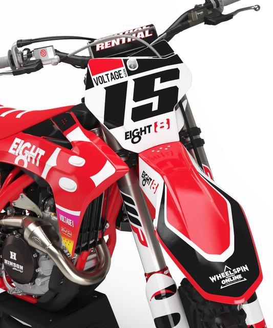 GasGas Quaker Graphics Kit - MC50 MC65 MC85 SM700 ES700 MC250F MC350F MC450F EC250F EC350F
