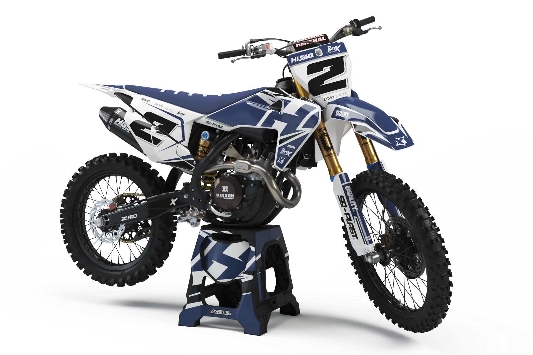 Husqvarna Ace 2 Graphics Kit - TC50 TC65 TC85 701 TC FC FS 125+ – MotoInk