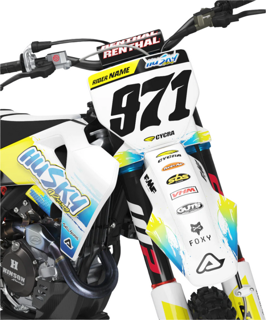 Husqvarna Jomsborg Graphics Kit - TC50 TC65 TC85 701 TC FC FS 125+