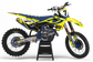 Husqvarna Kiruna Graphics Kit - TC50 TC65 TC85 701 TC FC FS 125+
