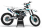 Husqvarna Tunis Graphics Kit - TC50 TC65 TC85 701 TC FC FS 125+