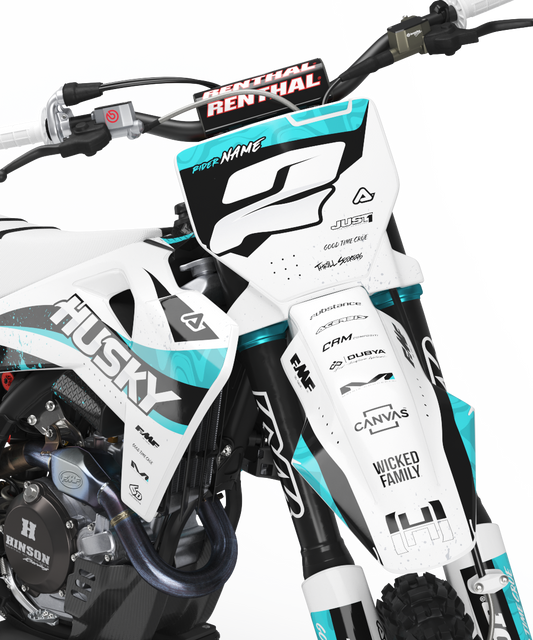 Husqvarna Tunis Graphics Kit - TC50 TC65 TC85 701 TC FC FS 125+