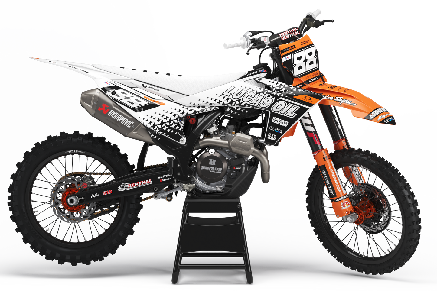 KTM Los Angeles Graphics Kit - SX50 SX65 SX85 SX SXF EXC XC EXCF Six Days 125+ (Copy)