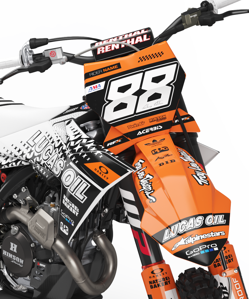 KTM Los Angeles Graphics Kit - SX50 SX65 SX85 SX SXF EXC XC EXCF Six Days 125+ (Copy)