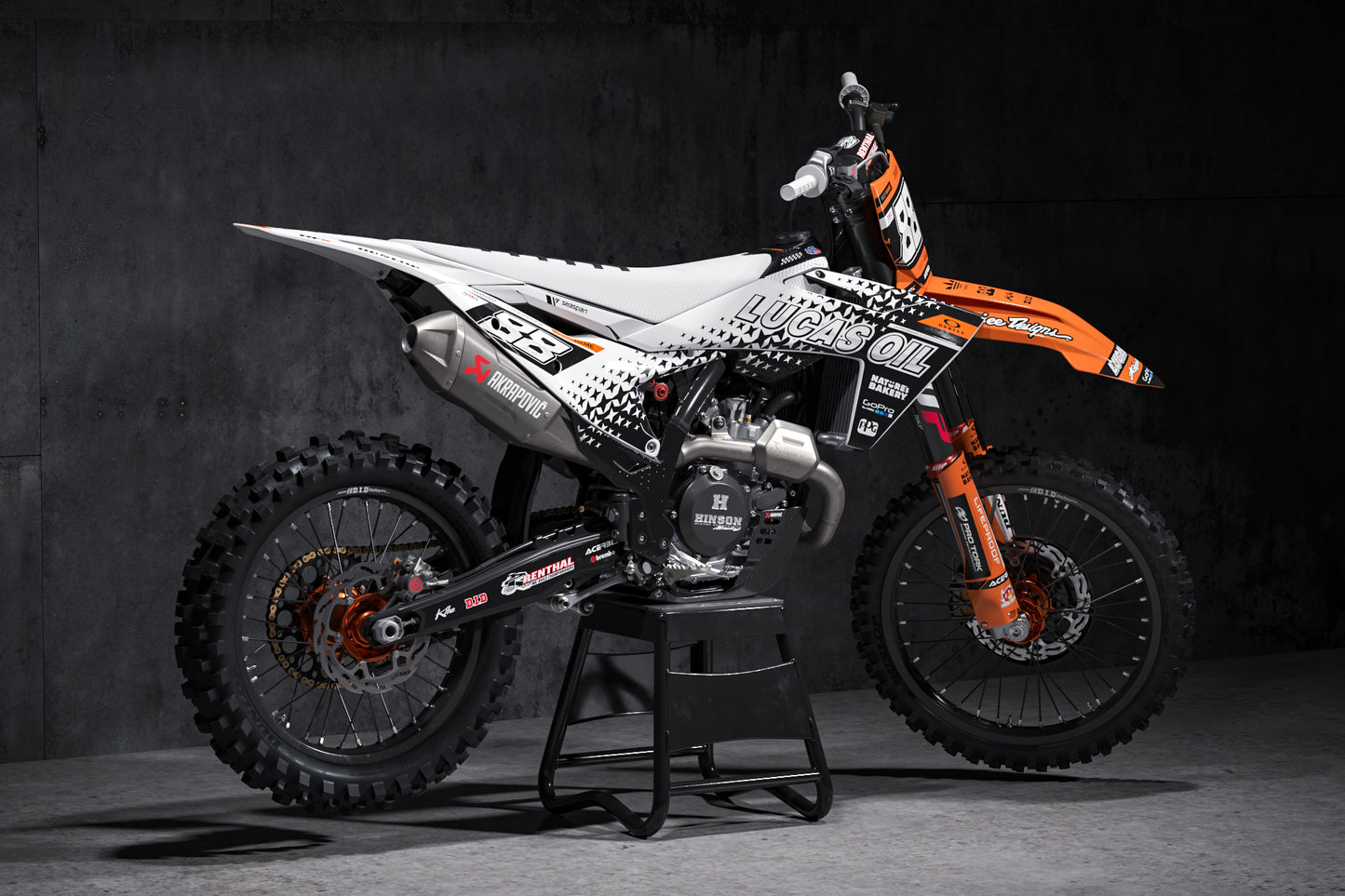 KTM Los Angeles Graphics Kit - SX50 SX65 SX85 SX SXF EXC XC EXCF Six Days 125+ (Copy)
