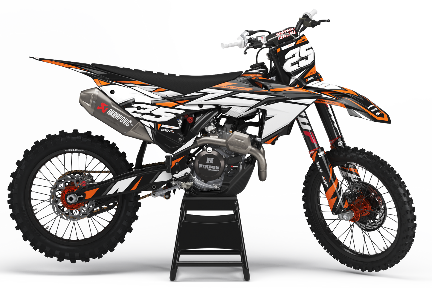 KTM Vancouver Graphics Kit - SX50 SX65 SX85 SX SXF EXC XC EXCF Six Days 125