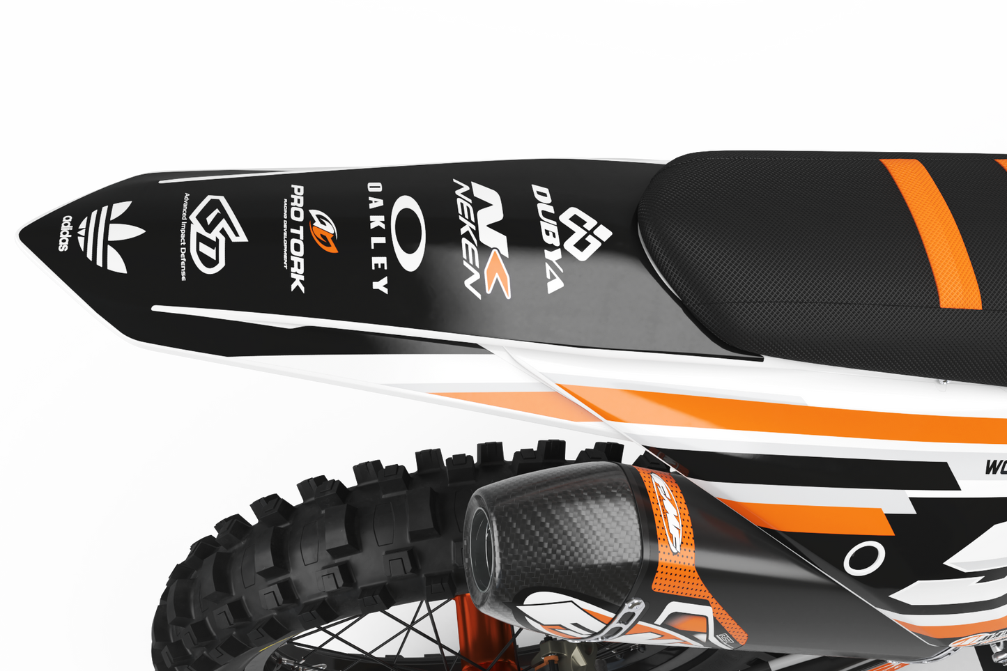 KTM Albuquerque Graphics Kit - SX50 SX65 SX85 SX SXF EXC XC EXCF Six Days 125