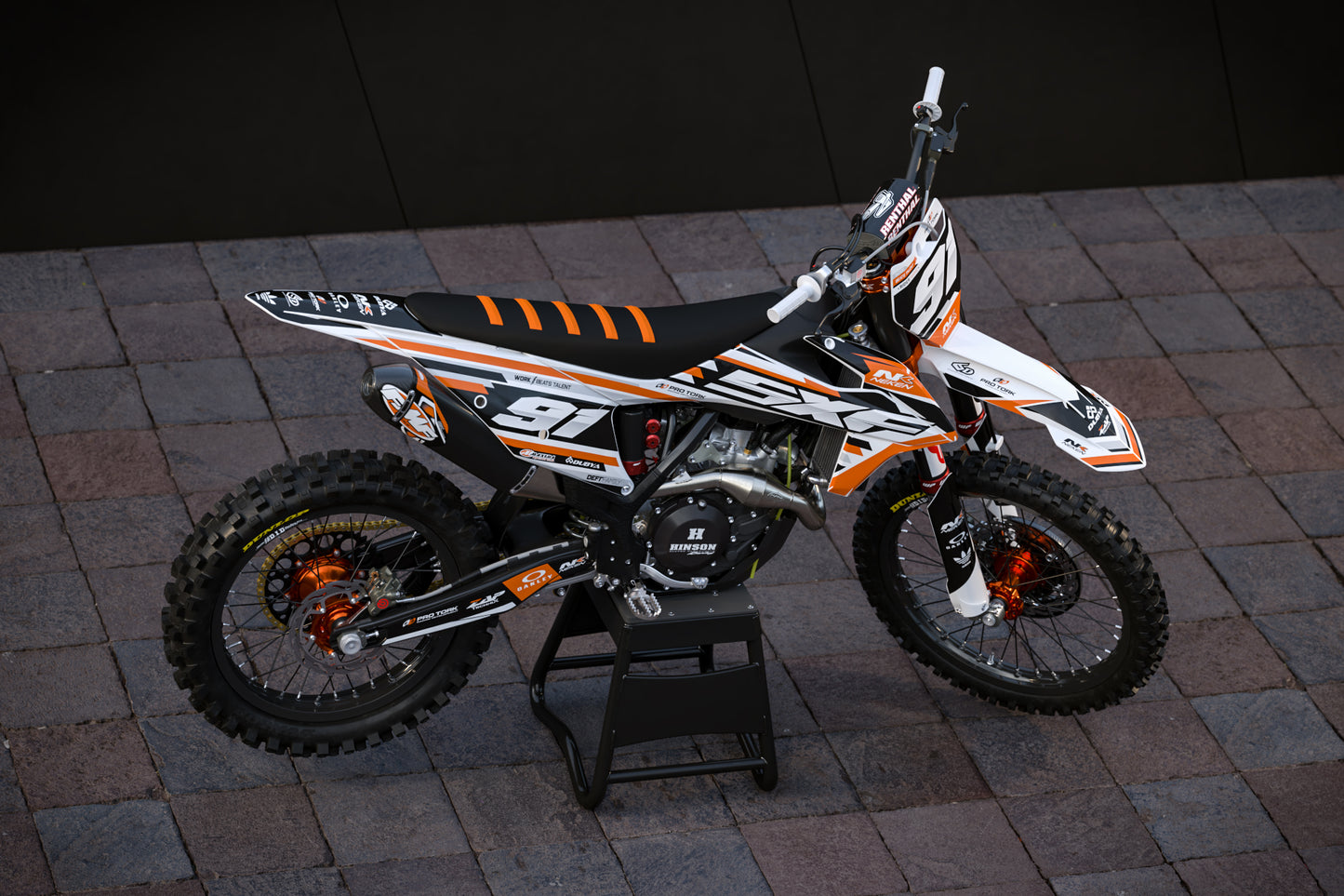 KTM Albuquerque Graphics Kit - SX50 SX65 SX85 SX SXF EXC XC EXCF Six Days 125