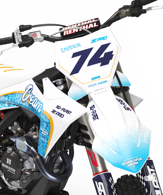 KTM Cream LB Graphics Kit - SX50 SX65 SX85 SX SXF EXC XC EXCF Six Days 125