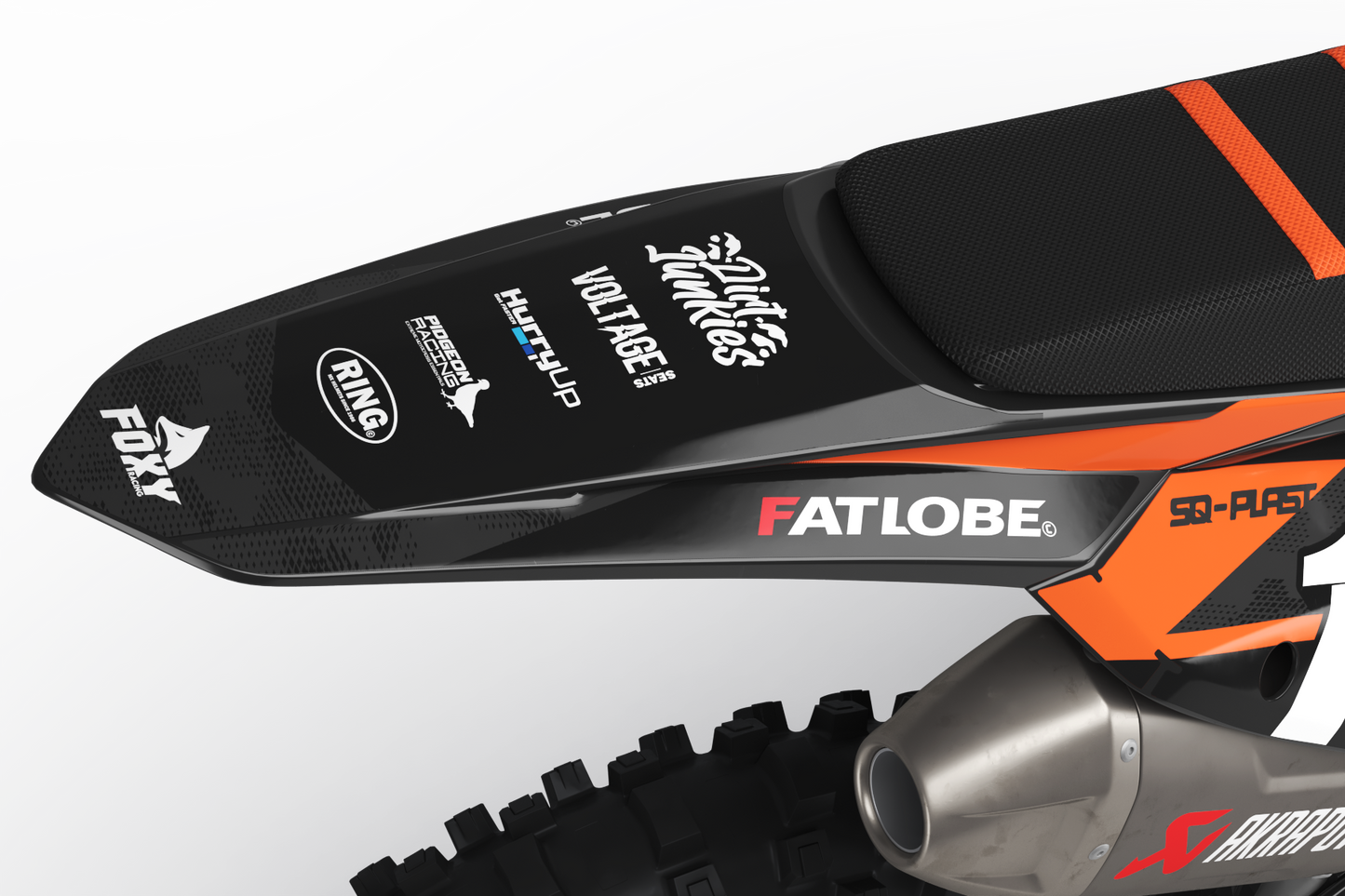 KTM Tectonic Graphics Kit - SX50 SX65 SX85 SX SXF EXC XC EXCF Six Days 125