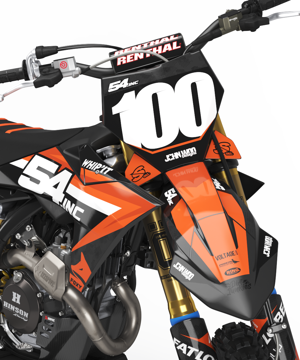 KTM Tectonic Graphics Kit - SX50 SX65 SX85 SX SXF EXC XC EXCF Six Days 125