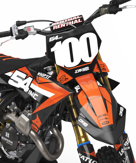 KTM Tectonic Graphics Kit - SX50 SX65 SX85 SX SXF EXC XC EXCF Six Days 125