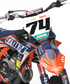 KTM Thunder Graphics Kit - SX50 SX65 SX85 SX SXF EXC XC EXCF Six Days 125+
