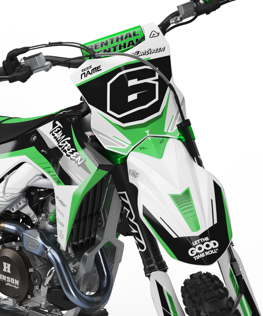 Kawasaki Anchorage Graphics Kit -  KX65 KX85 KLX110 KX125 KX250 KX250F KX450F