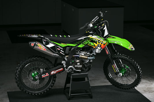 Kawasaki Lancaster Graphics Kit - KX65 KX85 KLX110 KX125 KX250 KX250F KX450F