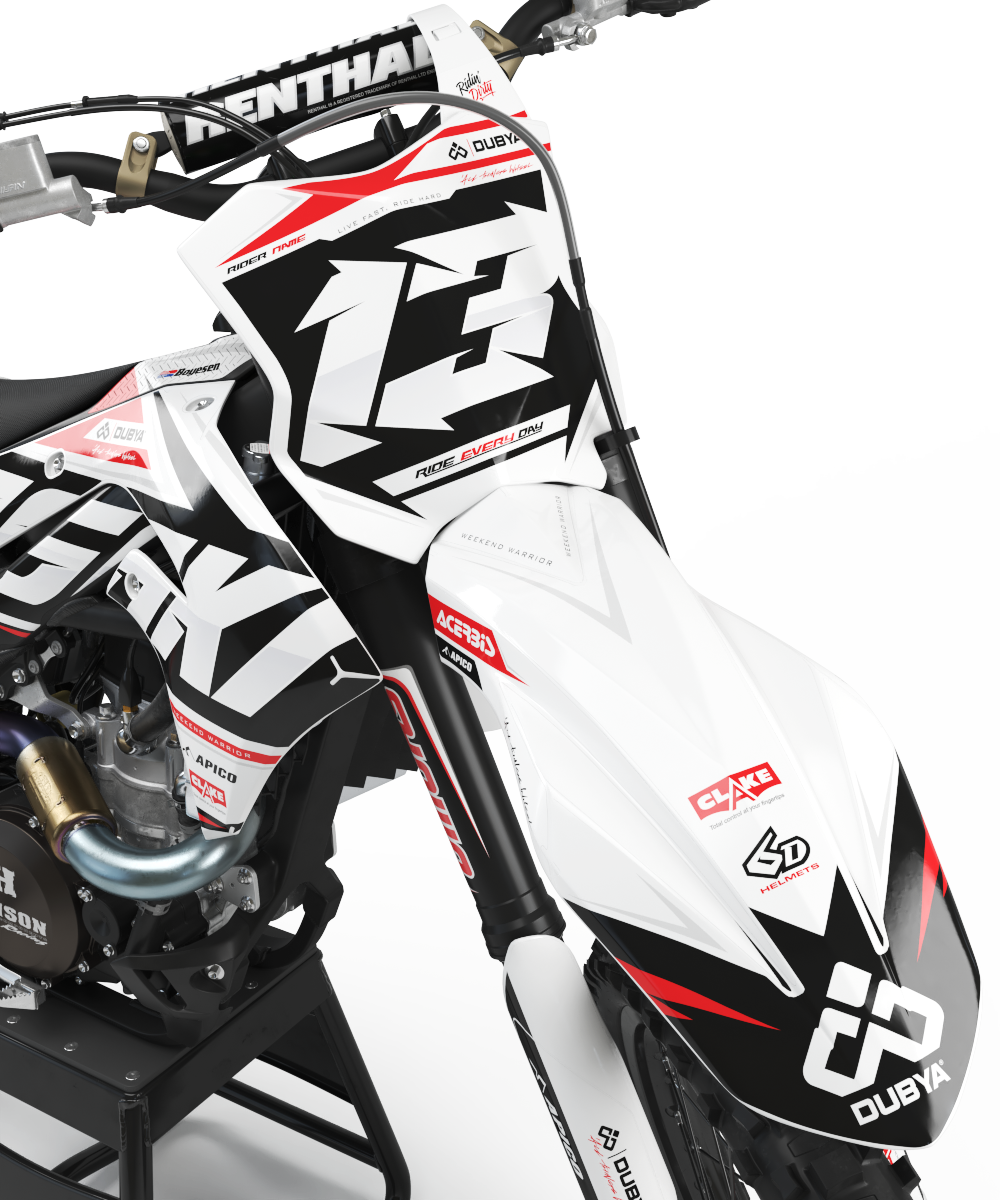Kawasaki Lima Graphics Kit -  KX65 KX85 KLX110 KX125 KX250 KX250F KX450F