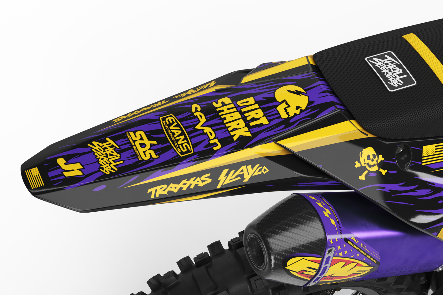 Kawasaki Marrakech Graphics Kit - KX65 KX85 KLX110 KX125 KX250 KX250F KX450F