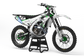 Kawasaki Minneapolis Graphics Kit -  KX65 KX85 KLX110 KX125 KX250 KX250F KX450F