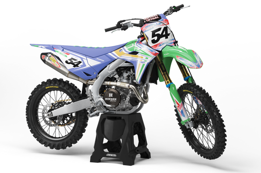 Kawasaki Pastel Graphics Kit -  KX65 KX85 KLX110 KX125 KX250 KX250F KX450F