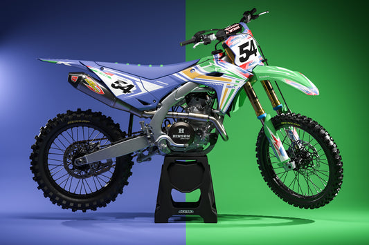 Kawasaki Pastel Graphics Kit -  KX65 KX85 KLX110 KX125 KX250 KX250F KX450F