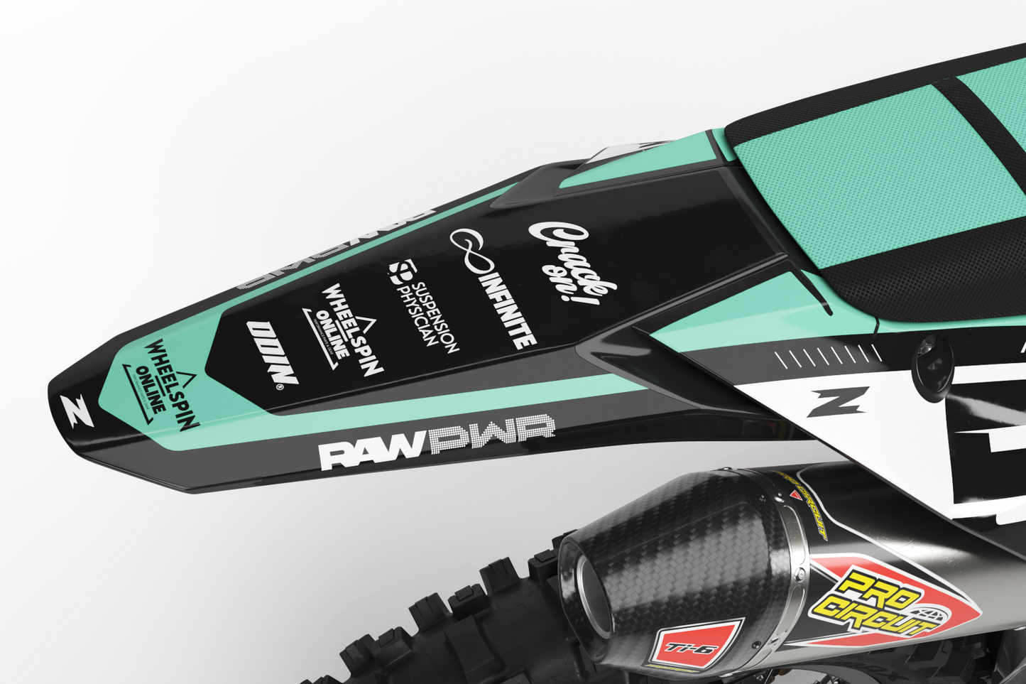 Kawasaki Rapid Graphics Kit - KX65 KX85 KLX110 KX125 KX250 KX250F KX450F