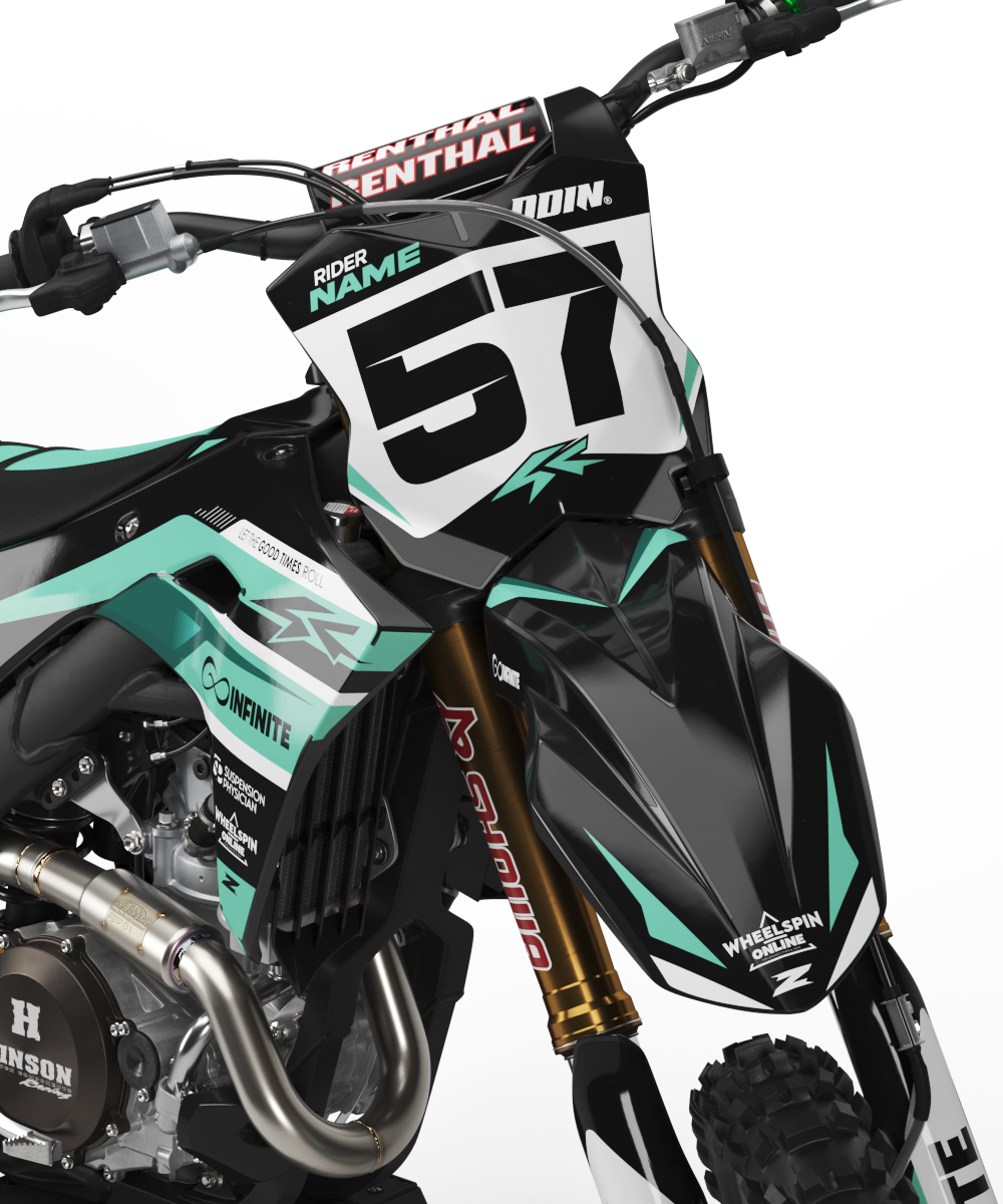 Kawasaki Rapid Graphics Kit - KX65 KX85 KLX110 KX125 KX250 KX250F KX450F