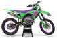 Kawasaki Shozo Graphics Kit -  KX65 KX85 KLX110 KX125 KX250 KX250F KX450F