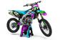 Kawasaki Synth Graphics Kit - KX65 KX85 KLX110 KX125 KX250 KX250F KX450F
