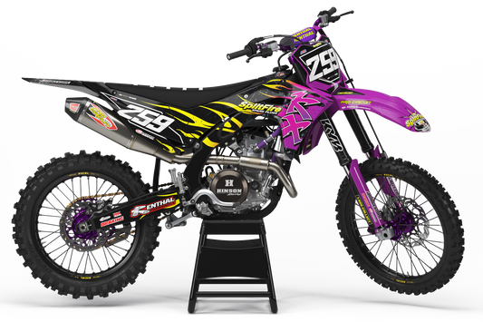 Kawasaki Tsukiji Graphics Kit -  KX65 KX85 KLX110 KX125 KX250 KX250F KX450F